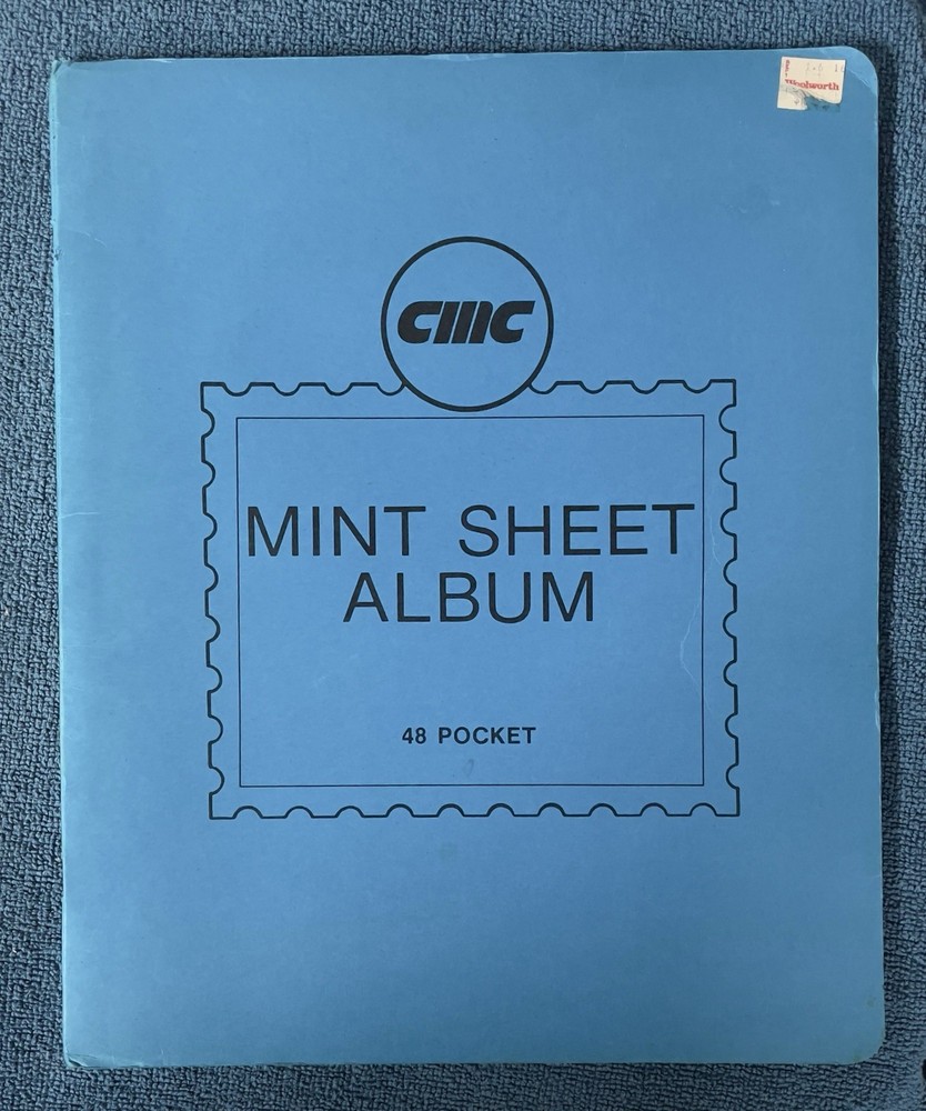 CMC Mint Sheet File. 48 Glassine sleeves. Gently Used, no marks, tears, etc.