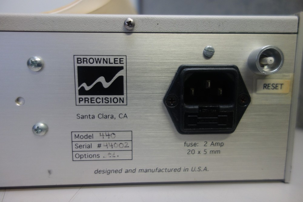 Brownlee Precision Model 440 Instrumentation Amplifier