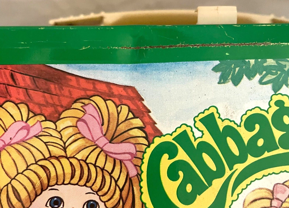 1983 Cabbage Patch Kids Metal Lunch Box *without Thermos