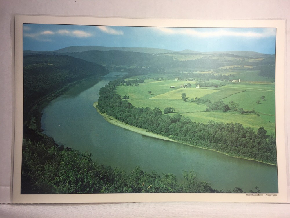 Susquehanna River Pennsylvania Placement Tray Serving Plate