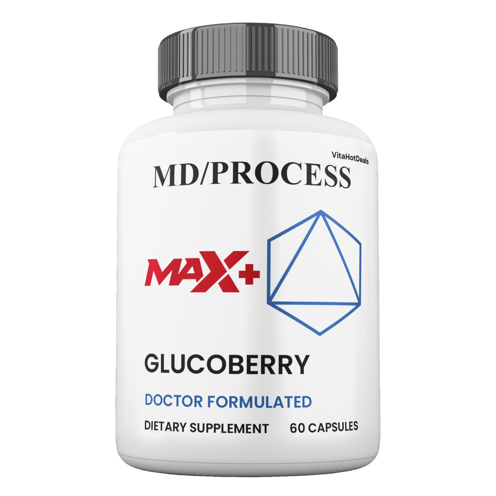 Glucoberry Max + Blood Sugar Support Formula, 2x Higher Potency (5 Pack)
