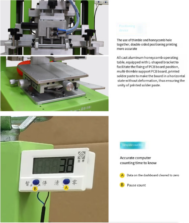 Screen Printing Machine Semi-automatic Pneumatic Desktop High-precision Inclined