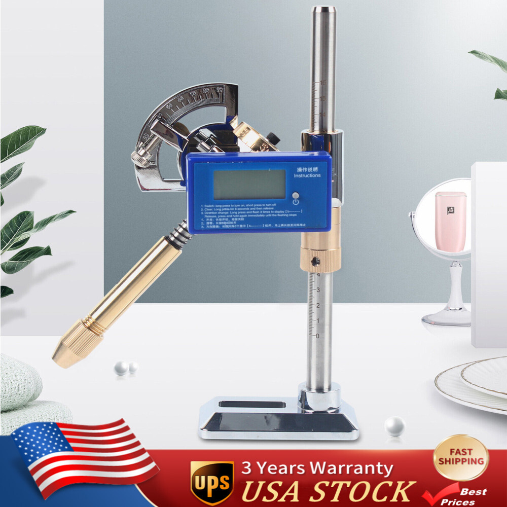 Digital Display Angle Manipulator Gem Faceting Machine Angle Polishing Handle