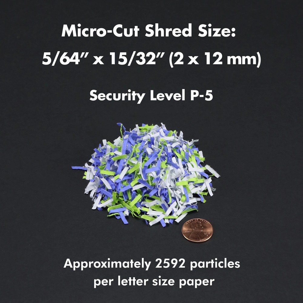 Auto Feed Micro Cut Paper Shredder Security