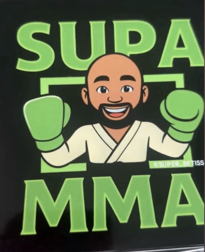 Super MMA Gym Sticker