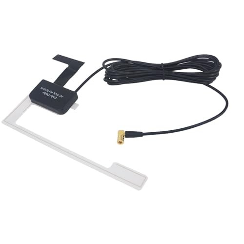 DAB/DAB+ Digital Radio Antenna for Android Head Unit - Active Glass Mount