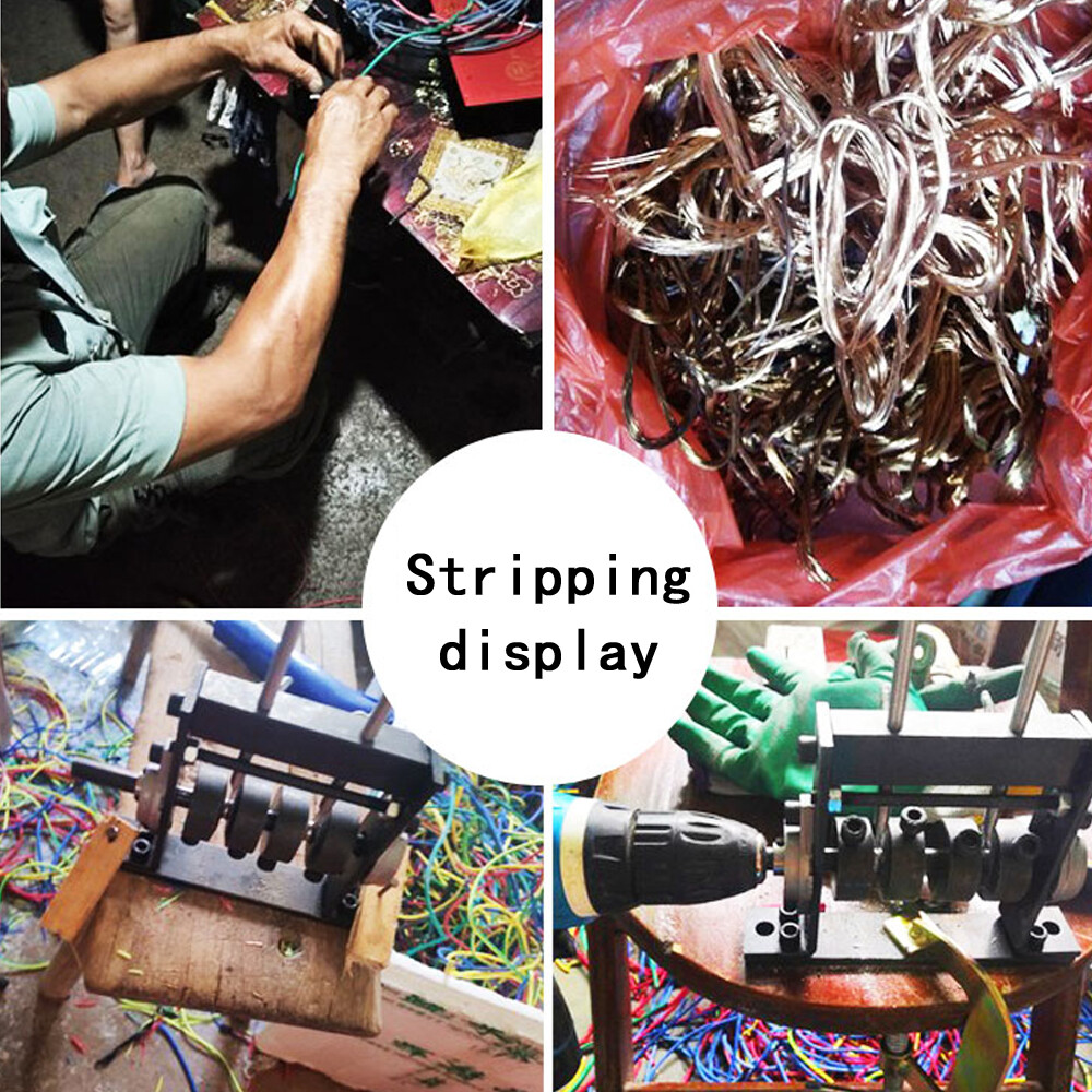 Cable Stripping Machine Scrap Wire Stripper G Clamp Fixed Wire Stripping Pliers