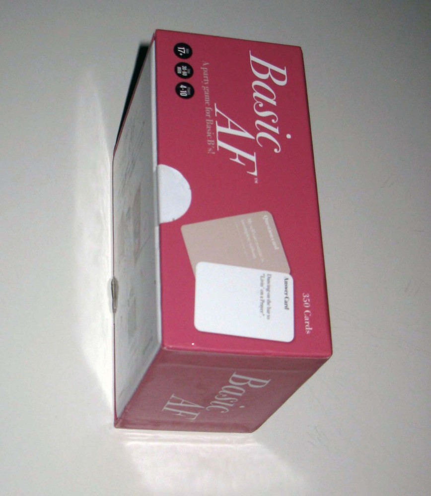 NEW SEALED Basic AF Party Game for Basic B's Fitz Games Version 3 * Box Has Wear