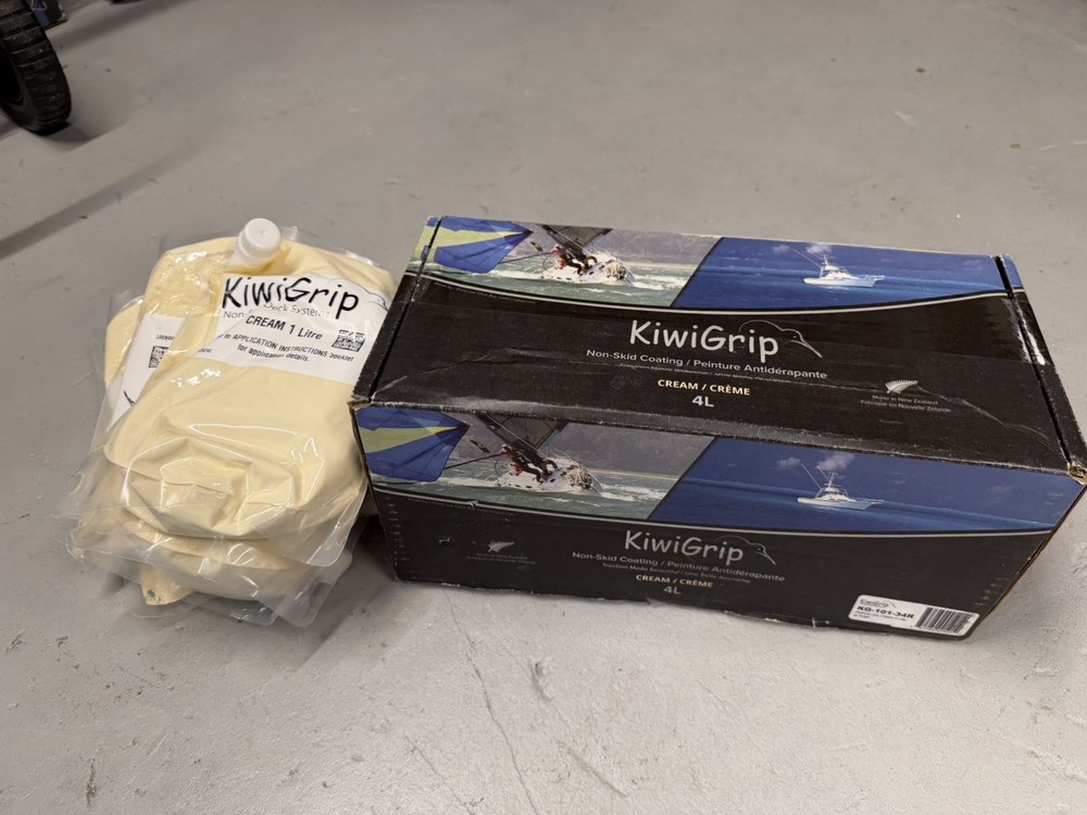 KiwiGrip: 8 - 1 Liter Pouches Cream