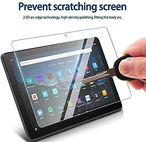 2Pack Tempered Glass Screen Protector For Amazon Fire HD 10 Tablet 13th Gen 2023