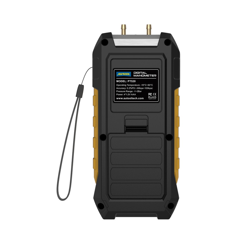 Handheld Digital Manometer Differential Pressure Measurements -100~200Kpa