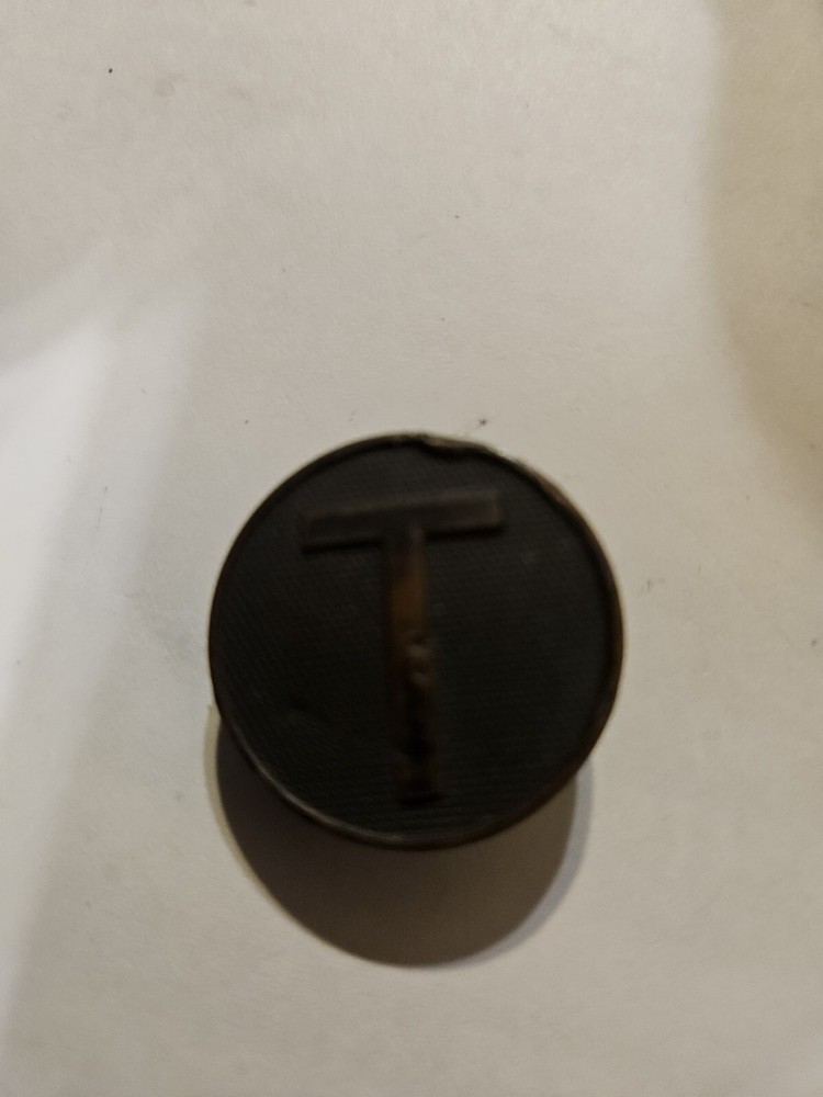 WW1 US Army Trains Collar Disc with nut