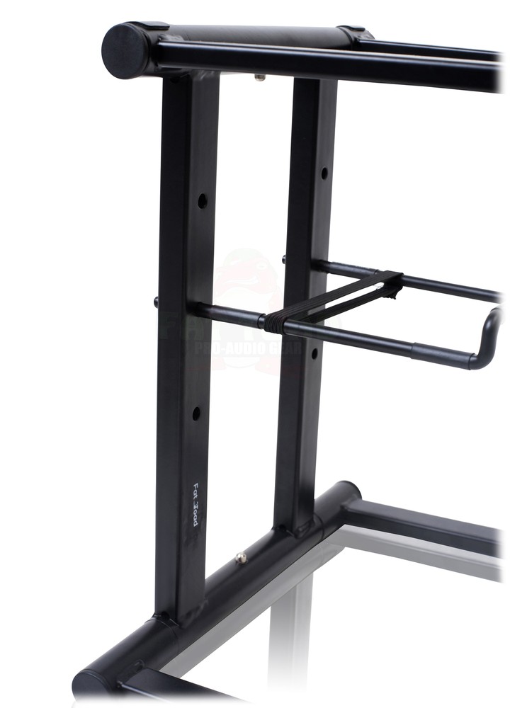 (2x BUNDLE) DJ Booth Laptop Stand by FAT TOAD | Sub-Tray Shelf Rack iPad Tablets