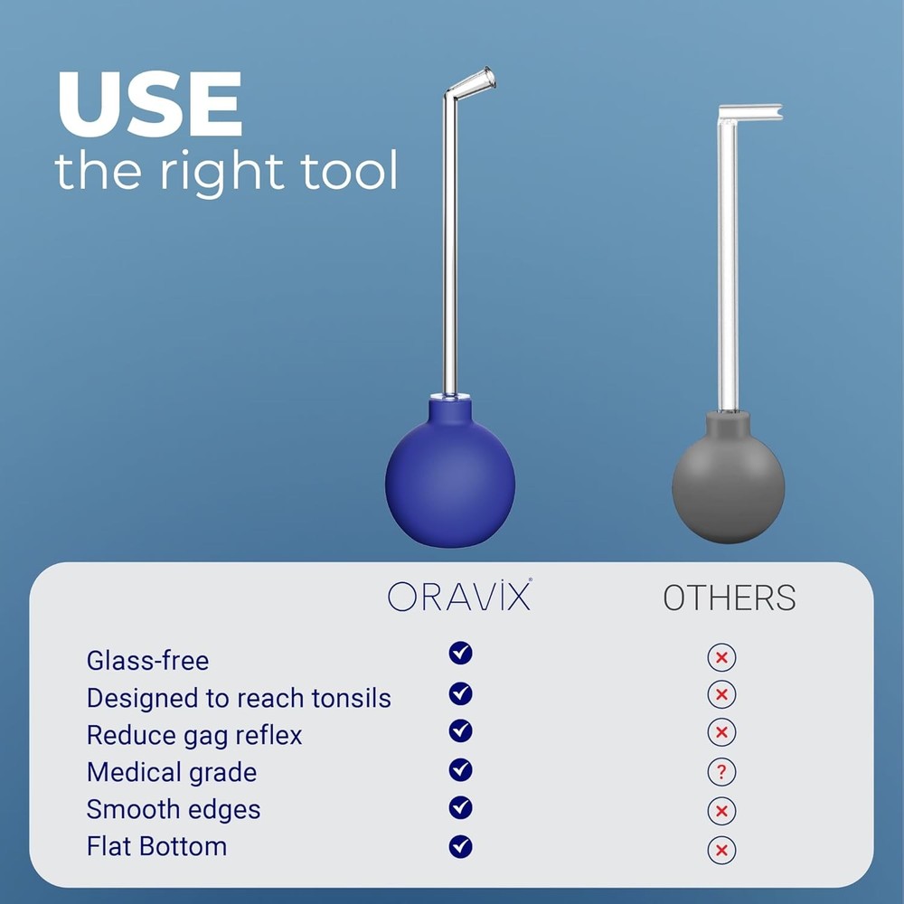 Oravix Tonsil Stone Vacuum, Remover Vacuum Suction, Tonsil...