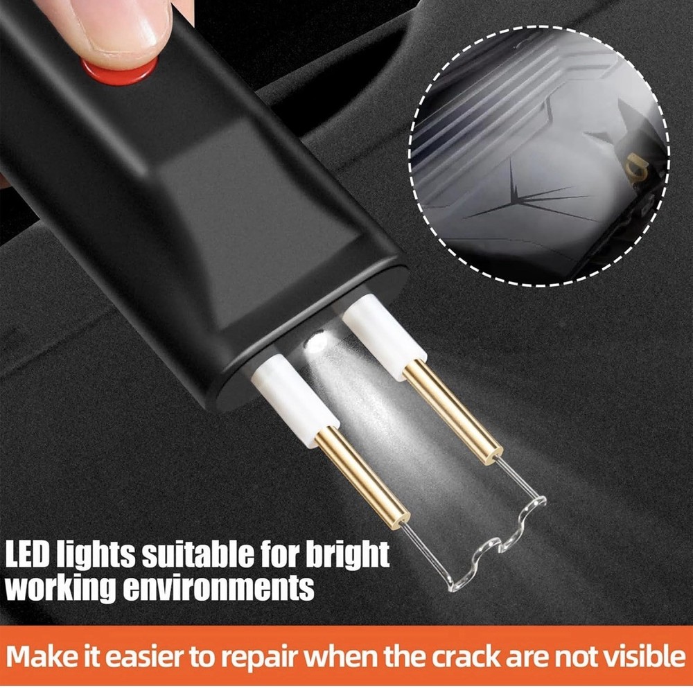 Plastic Welder, Cordless Plastic Welding Kit with 400PCS Staples, New
