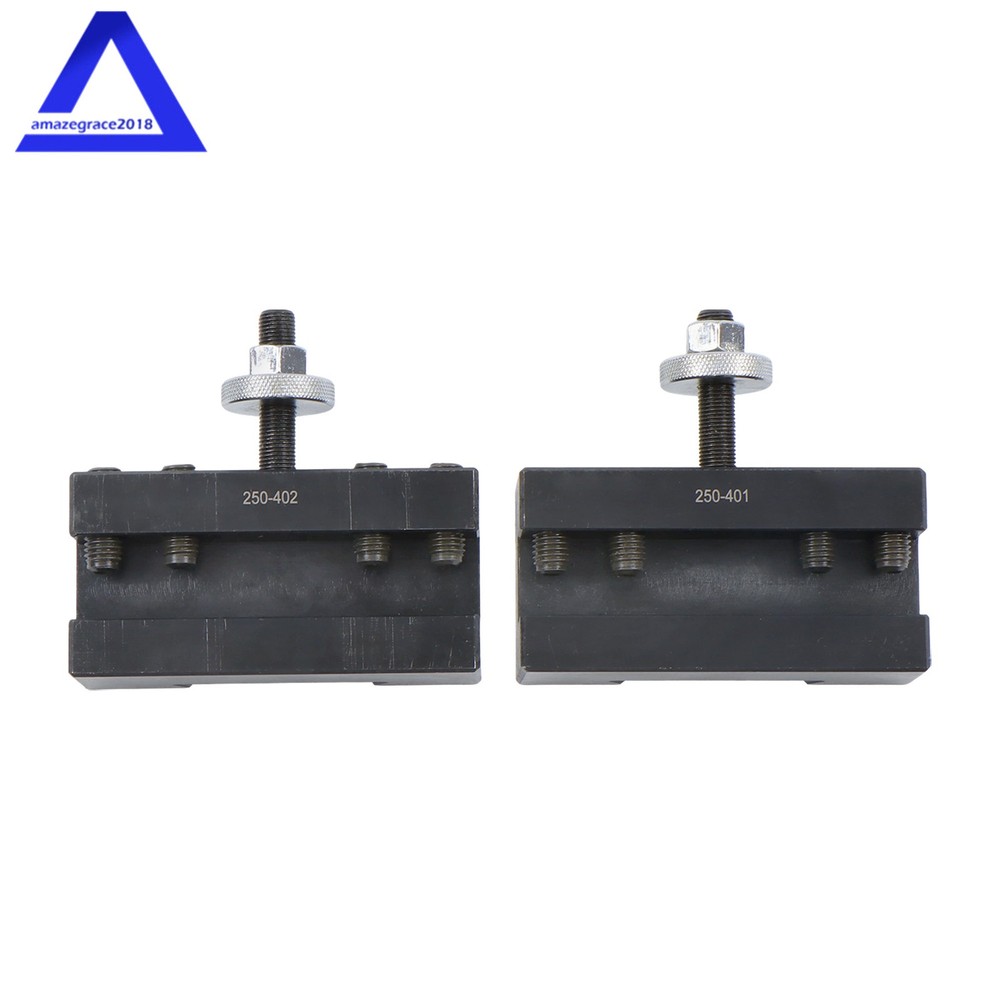 Wedge Type 444 CA Quick Change Tool Post Set 6 PCS for 14" - 20" Lathe Swing