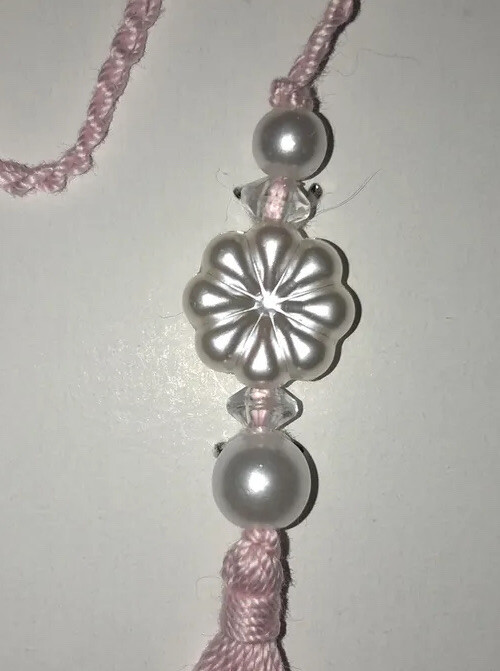 Crocheted Pineapple Bookmark