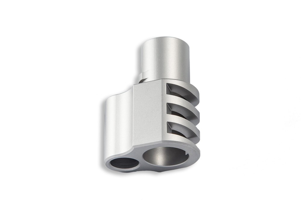 1911 .45 acp Mil-Spec muzzle brake SATIN PREDATOR compensator + FREE SPRING PLUG