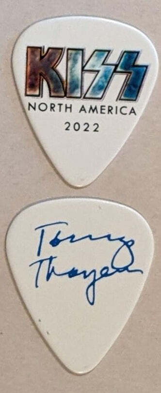 KISS 2022 End of the Road USA NORTH AMERICA Tour LOGO Guitar Picks