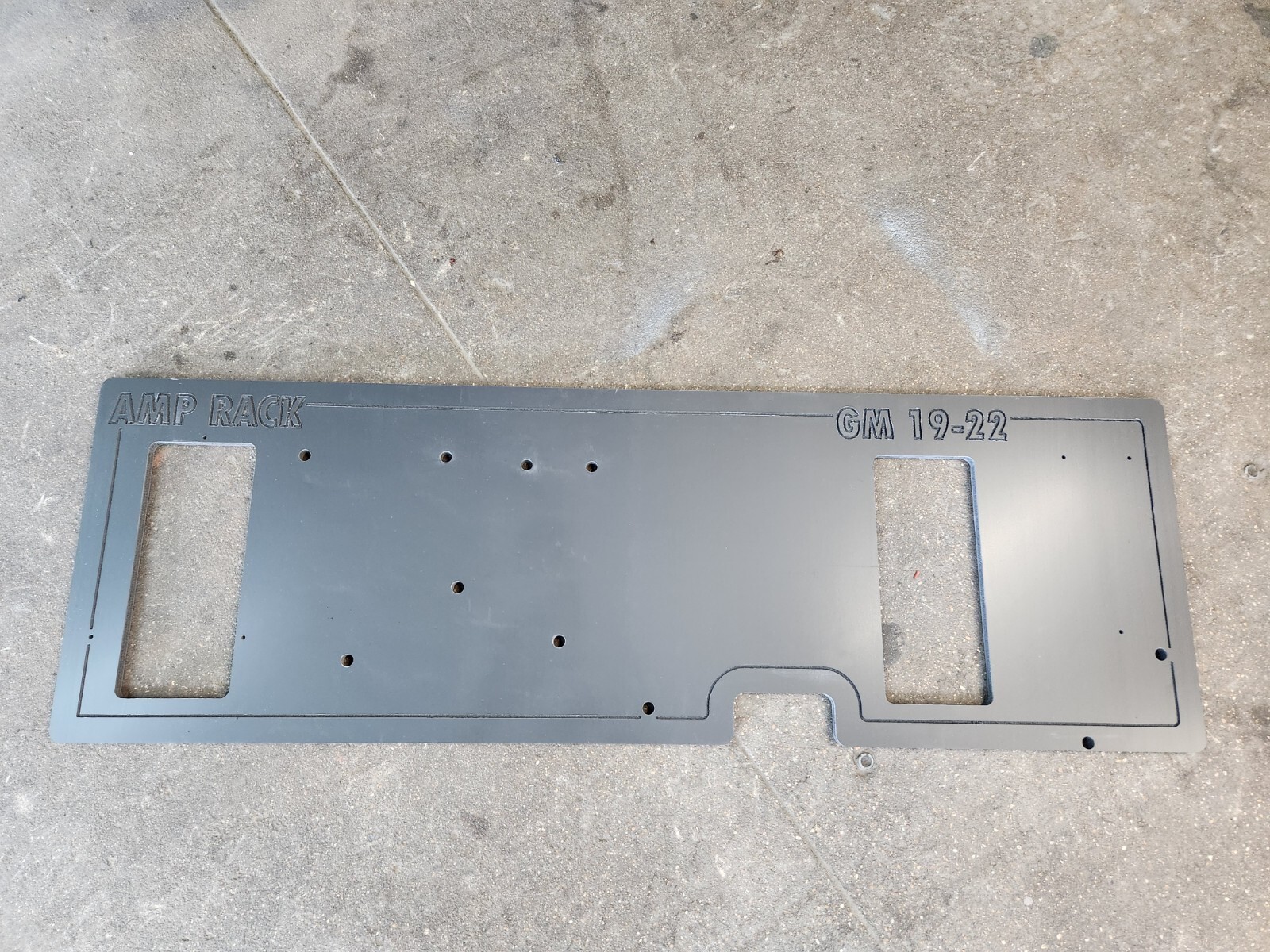 Chevy Silverado GMC Sierra 2019-2023 Amplifier rack Mount Abs factory mounting