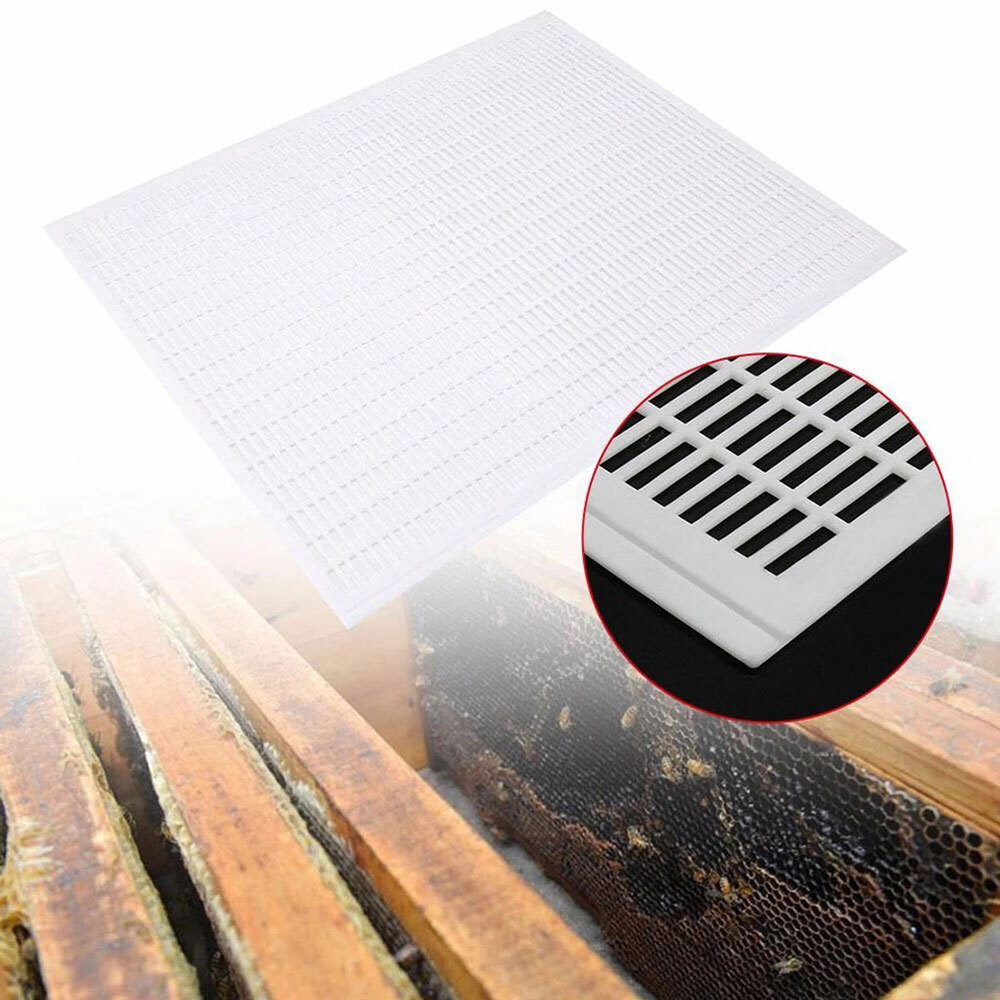 4x Frame Beekeeping Queen Bee Excluder Trapping Grid Net plastic Equipment Tool#