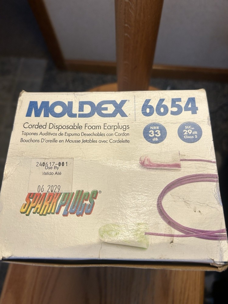 Molded Eat Plugs 6654