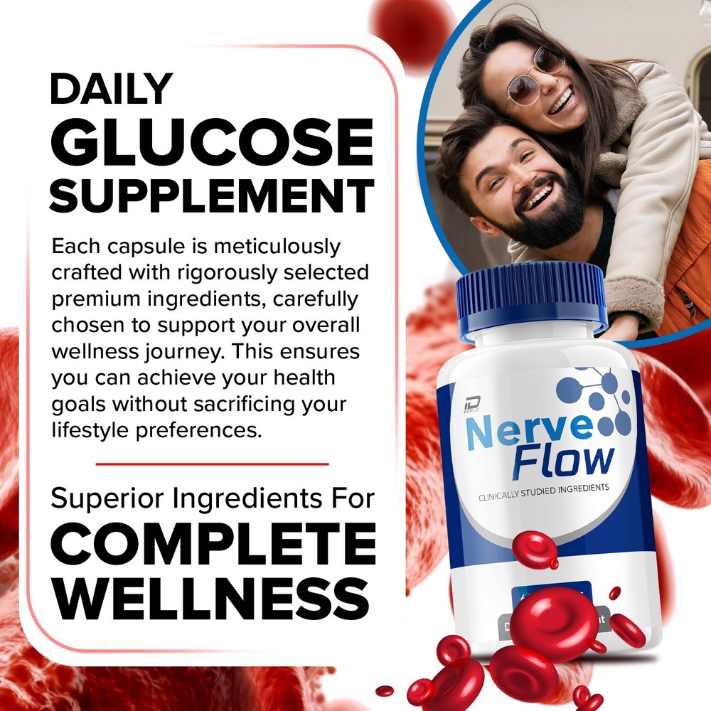 (2 Pack) Nerve Flow Capsules – NerveFlow All Natural Glycogen Support