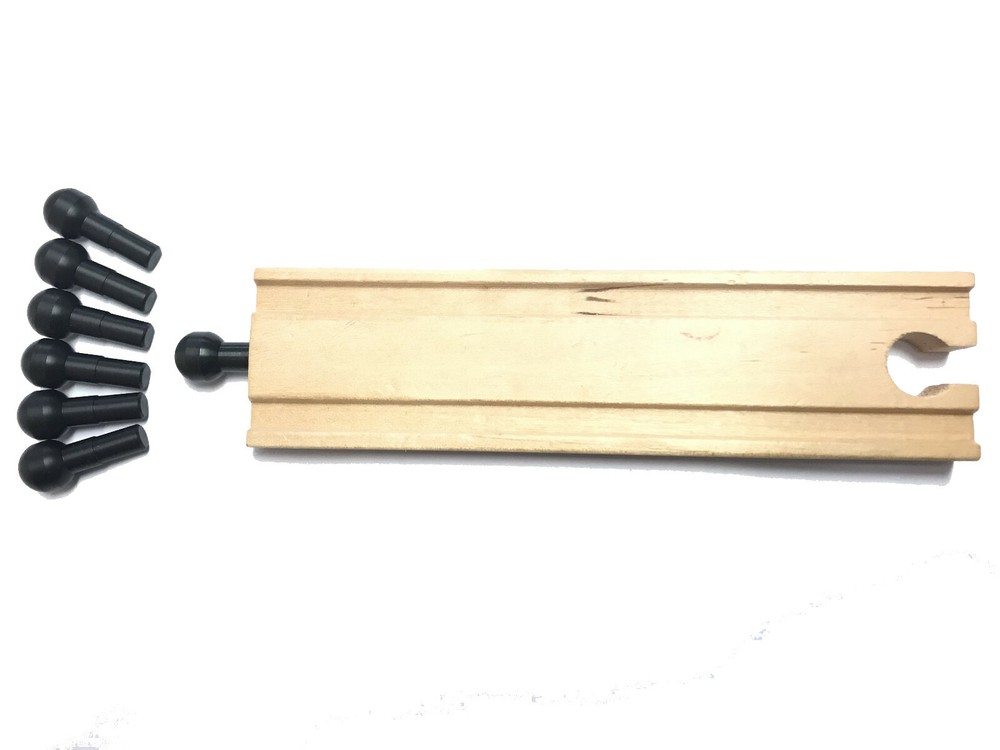 Brio Train Track - Replacement Joiners - Pack of 6