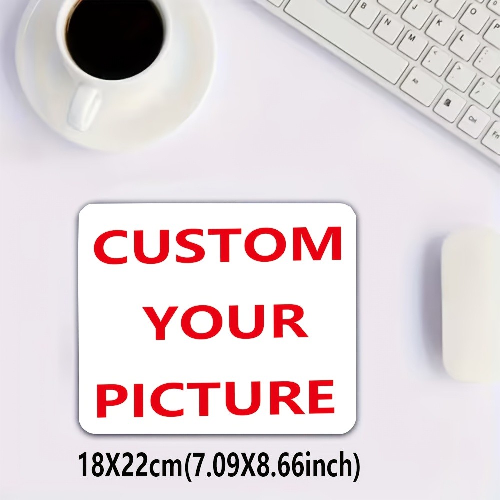 Custom Mouse Pad Personalized Design Desk Mat - Non-Slip Heat-Resistant