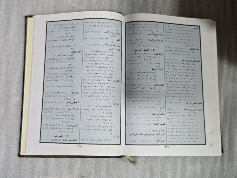 Holy Quran Book Text Koran القرآن الكريم مصحف التجويد وبهامشه تفسير حسنين مخلوف