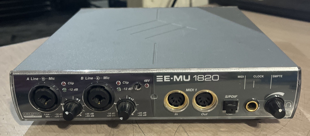 CREATIVE PROFESSIONAL E-MU 1820 DIGITAL AUDIO SYSTEM