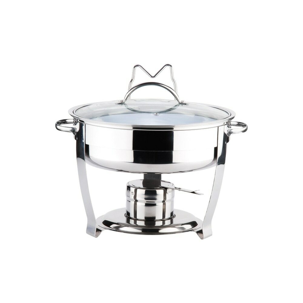 Culinary Edge 03840 4 Quart Stainless Steel Chafing Dish