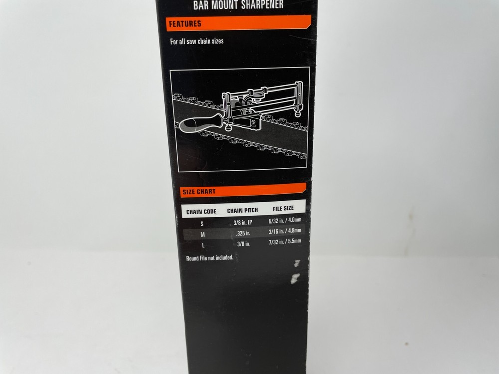 CountyLine Bar-Mount Chainsaw Sharpener, Model# 1533685