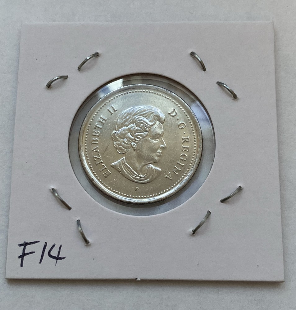 2005 Canada 25 Cent Coin
