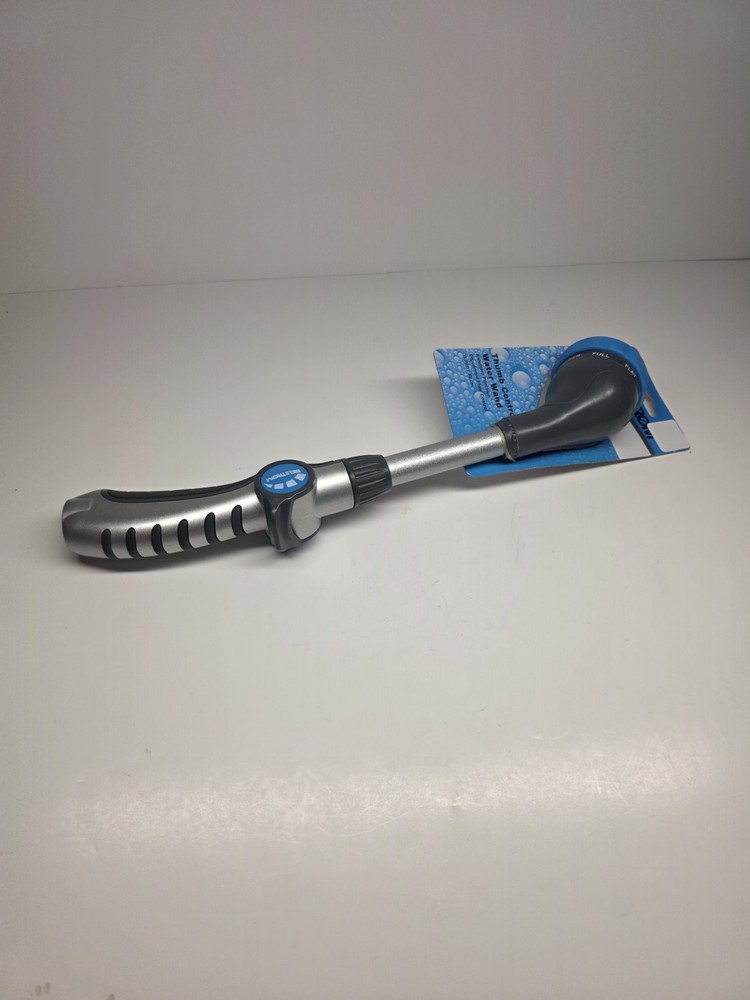 Belstrom Thumb Control Water Wand Nozzle 8 Setting Plastic Head New