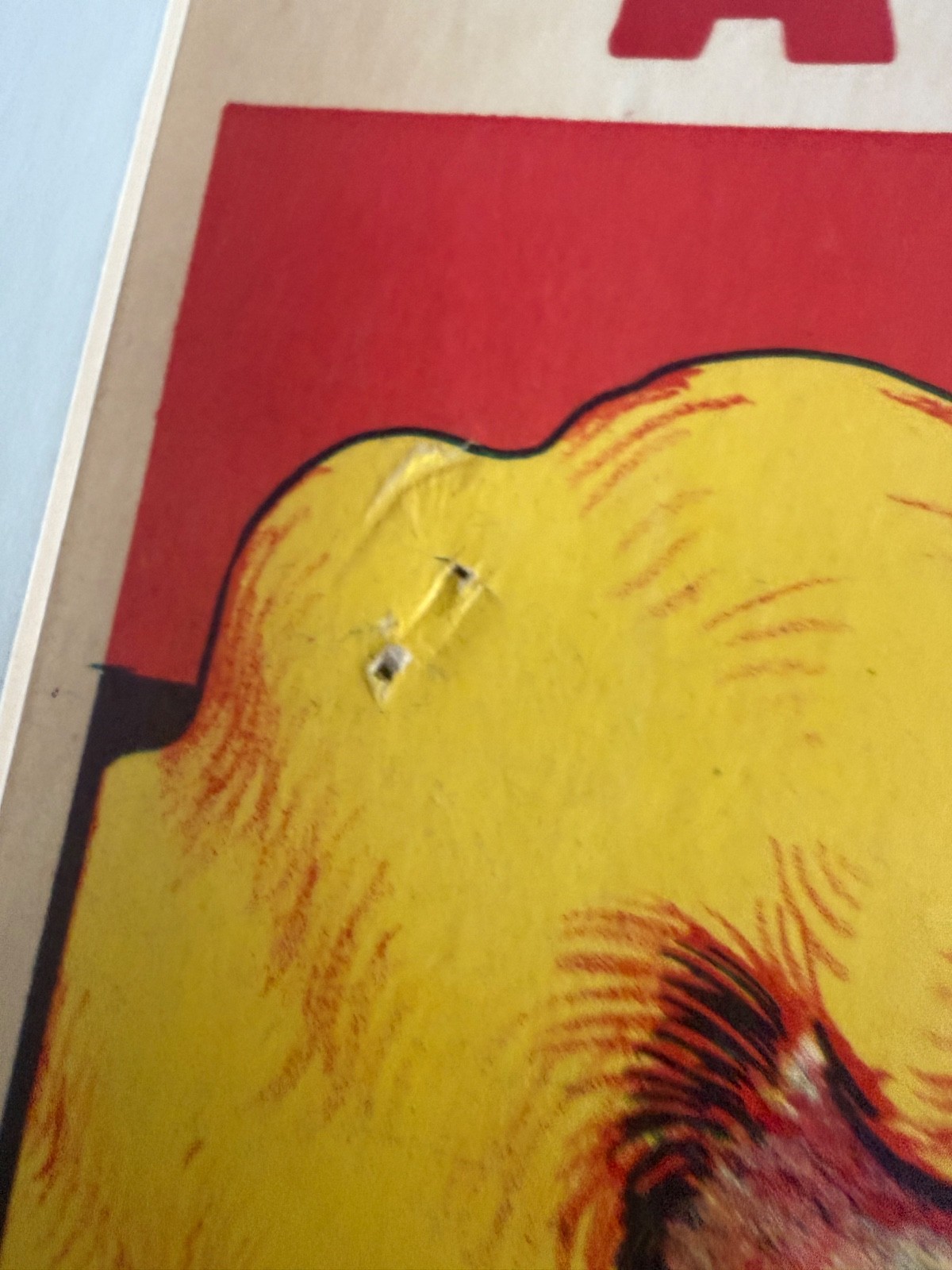 RARE ORIGINAL BAILEY BROS CRISTIANI CIRCUS POSTER 1951 ANIMAL HYPNOTIZER