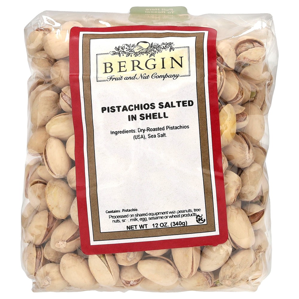 Pistachios Salted in Shell, 12 oz (340 g)