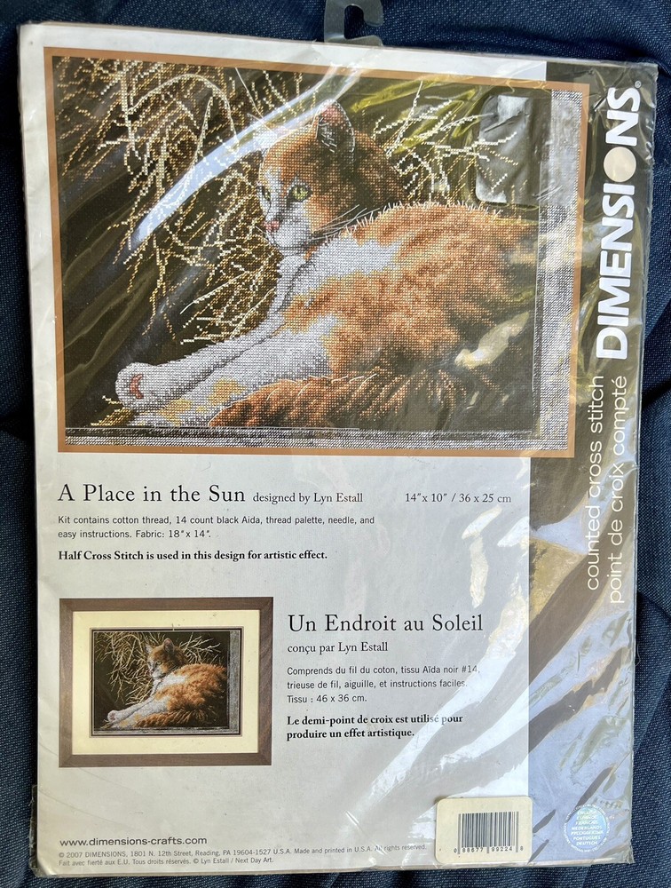 Dimensions “A Place In The Sun’' Counted Cross Stitch Kit