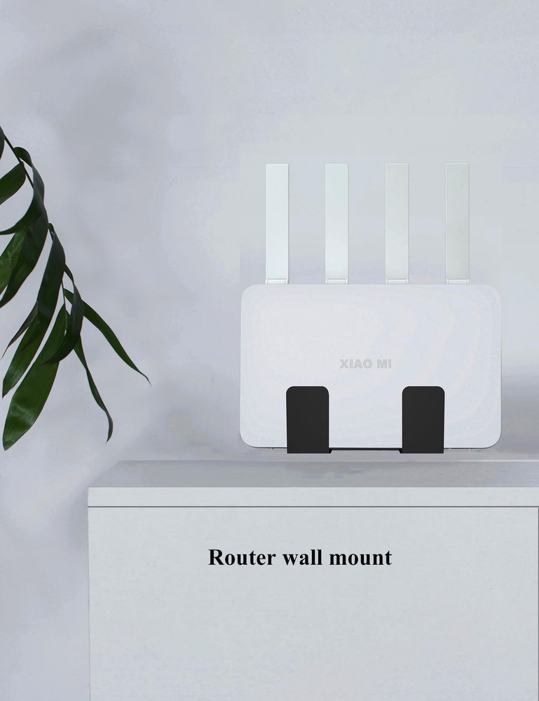 Multifunctional Laptop Wall Mount Cable Box Mount Fit for Router/Modem Keyboa...