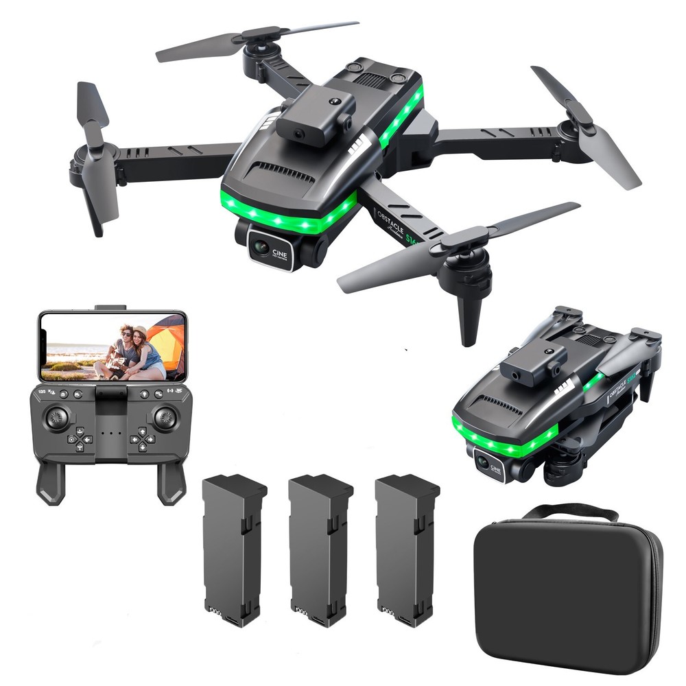 S162 RC Drones  Dual Cameras 360° Headless Mode 3pc battery