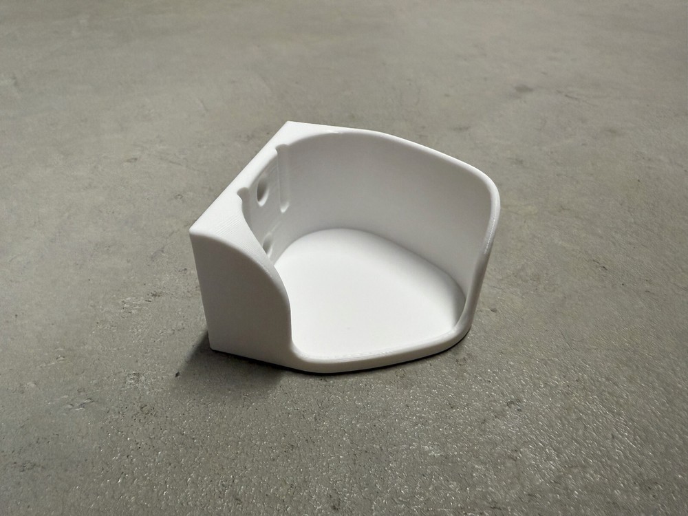 Vertical Wall Mount for Sonos Roam Bluetooth Speaker Mounting Bracket - White