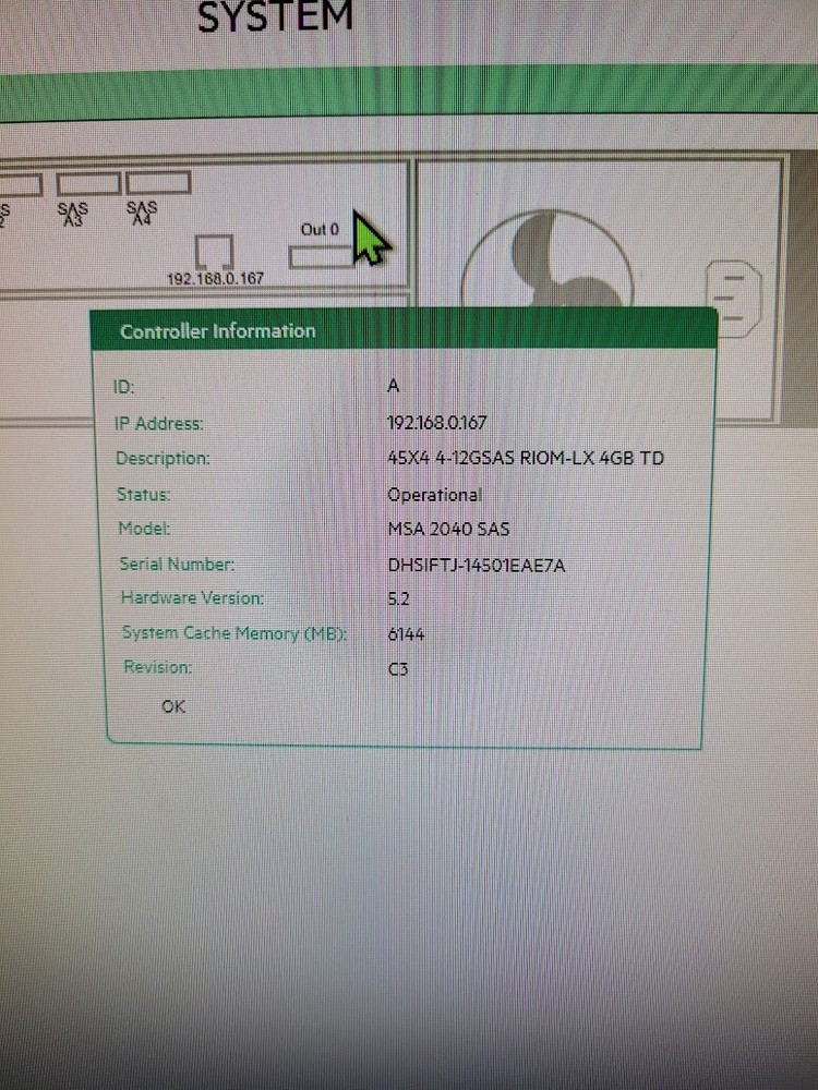 Dot Hill FRUTC05-01 12Gb SAS / FC Disk Array Controller Module 81-00000078-00-09