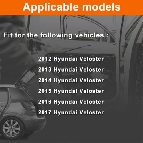 Trunk Latch Compatible with 2012-2017 Veloster Rear Tail Gate Lock Actuator