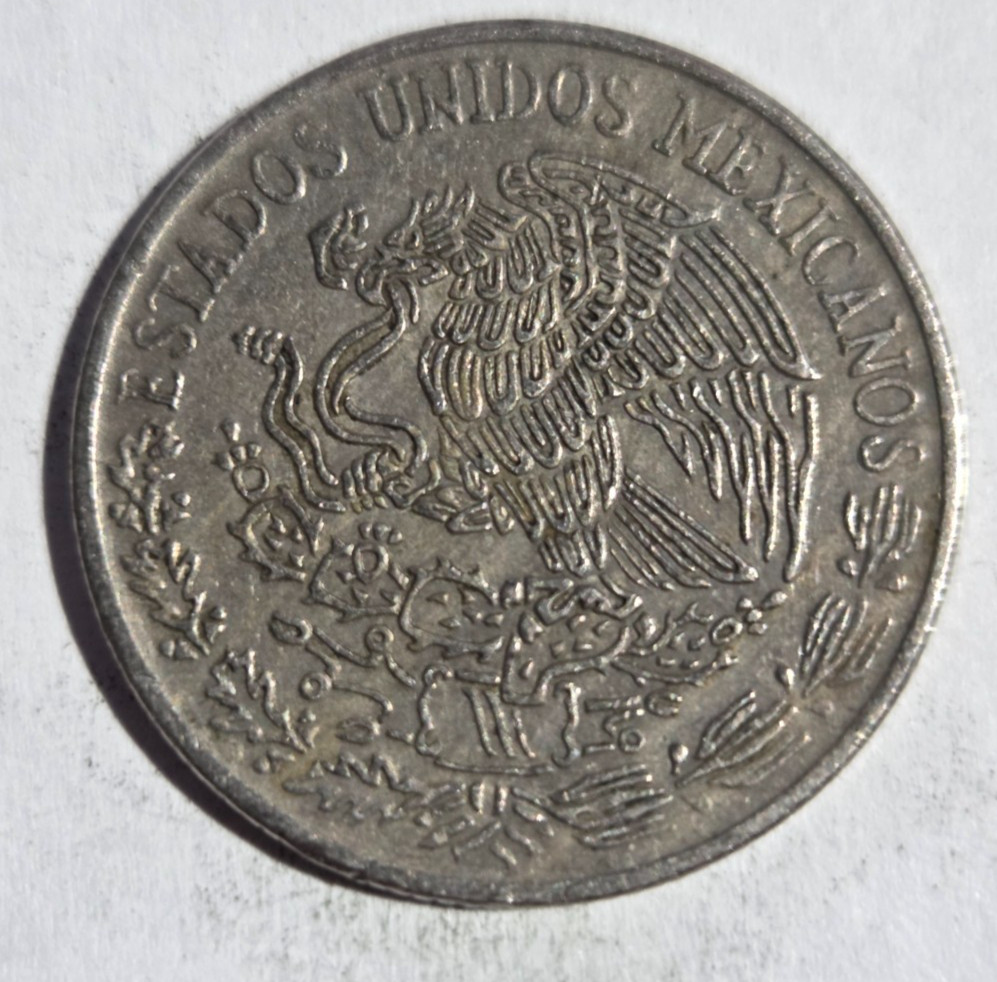 1972 Cincuenta 50 Centavos KM-452