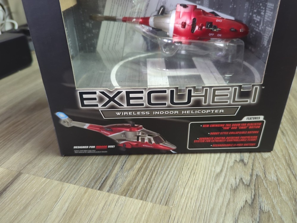 🚁🚁Execuheli Wireless Indoor Helicopter NIB🚁🚁