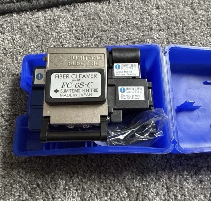 Sumitomo TYPE72C+ High Definition Aligning Splicer Complete Kit 50 Arcs