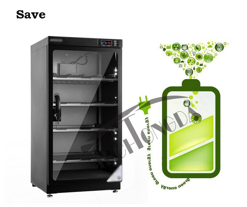 100L 5 Layers Full Automatic Digital Camera Dehumidify Storage Electronic Dry Ca