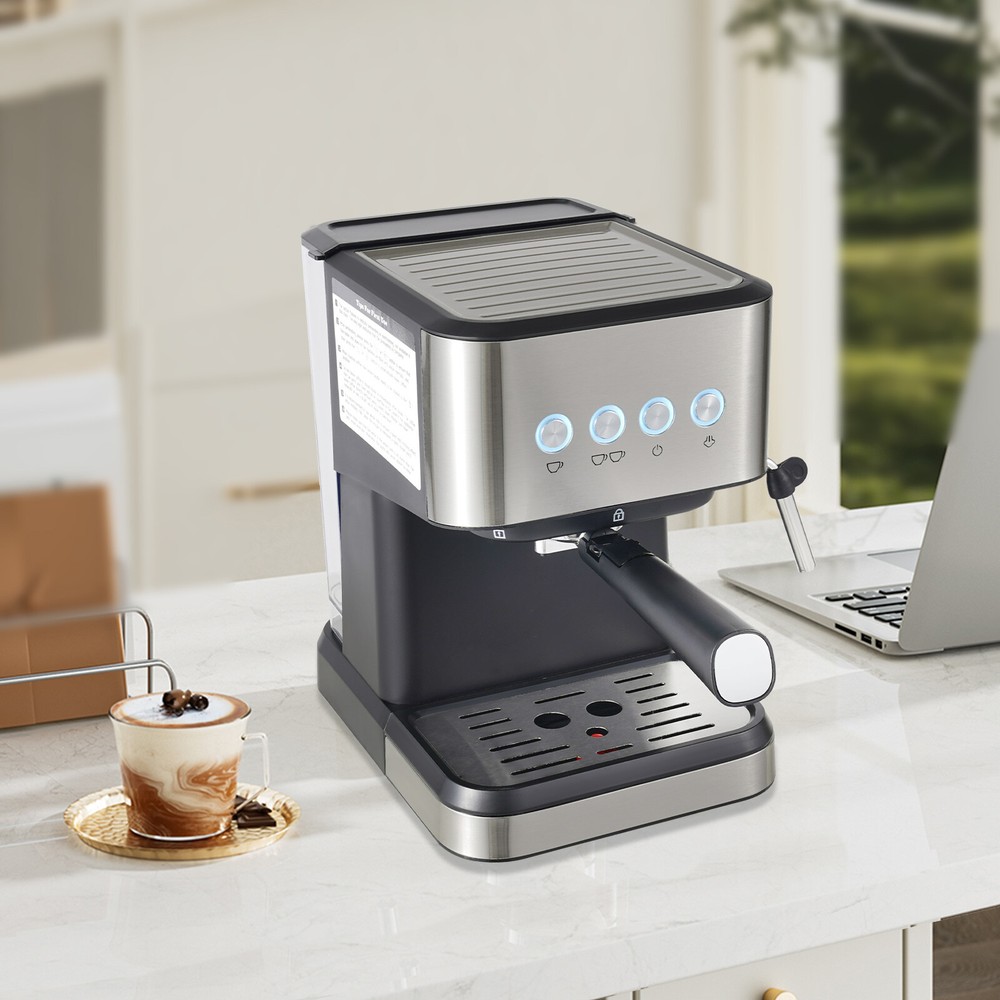 Spoon&Tamper Small Drip Coffee Machine,1.5L Semi-automatic Coffee Machine