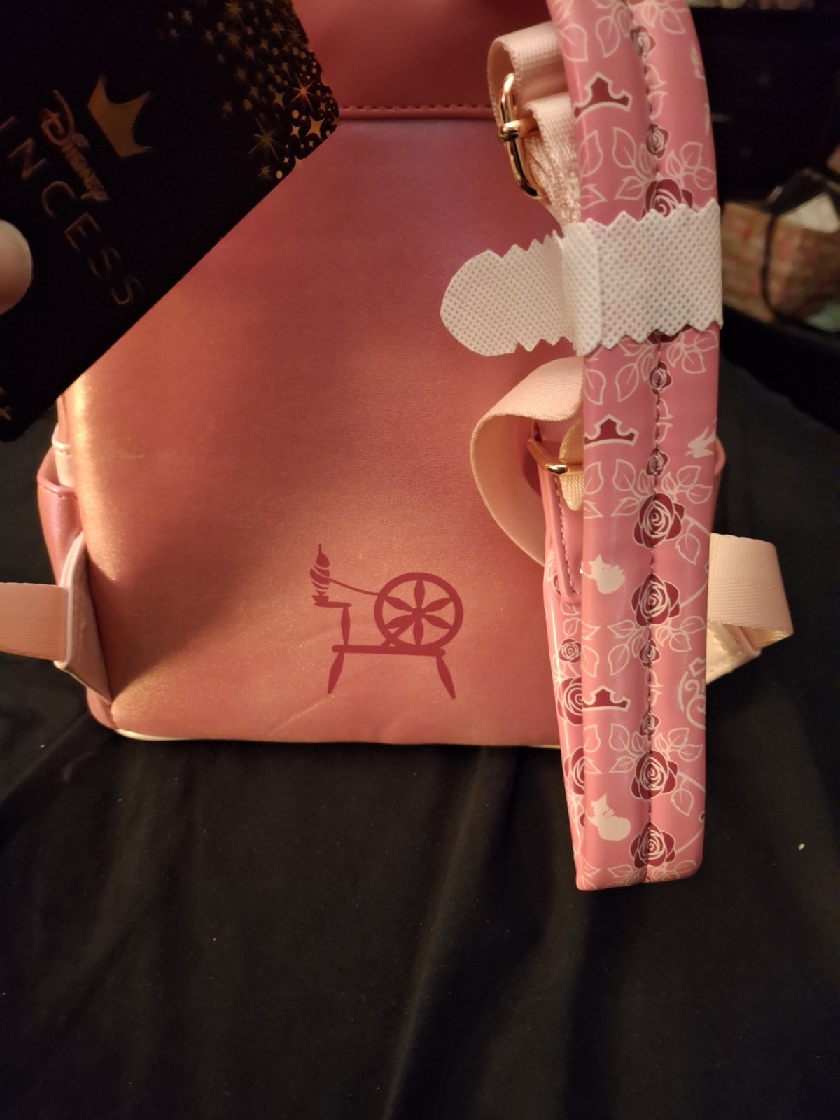 NWT, DISNEY PRINCESS SLEEPING BEAUTY AURORA, LOUNGEFLY BACKPACK. LIMITED EDITION