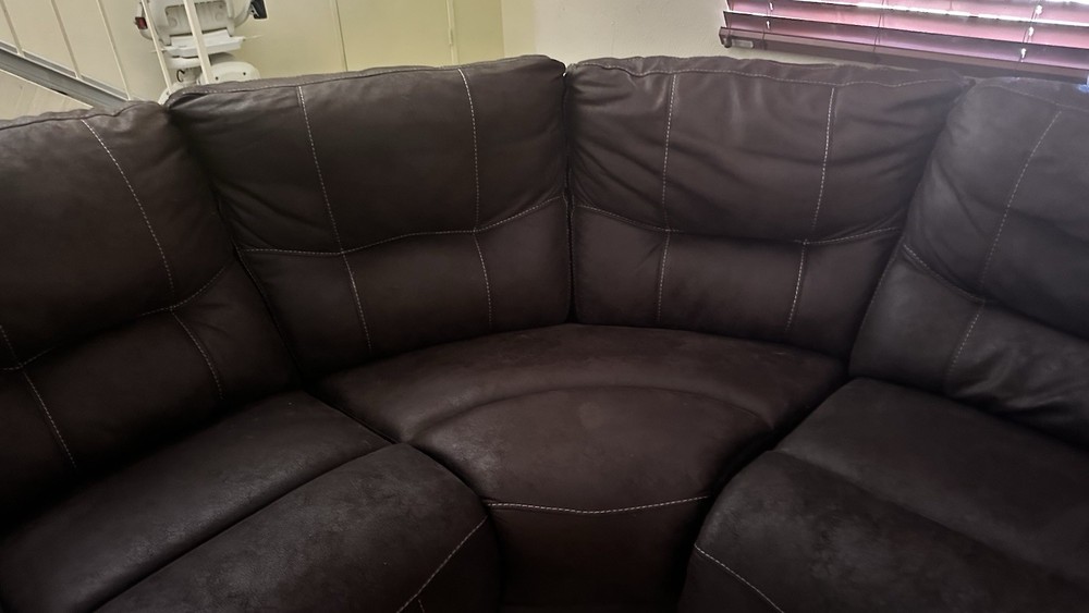 L-Shaped Cloud Couch 3 Recliners